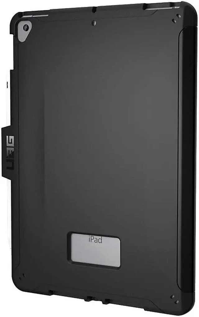 Alt view image 10 of 20 - UAG iPad 10.2-inch (9th Gen, 2021),(8th Gen, 2020) & (7th Gen, 2019) Case, Scout Feather-Light Rugged Military Drop Tested Protective Cover with Apple Pencil Holder, Black