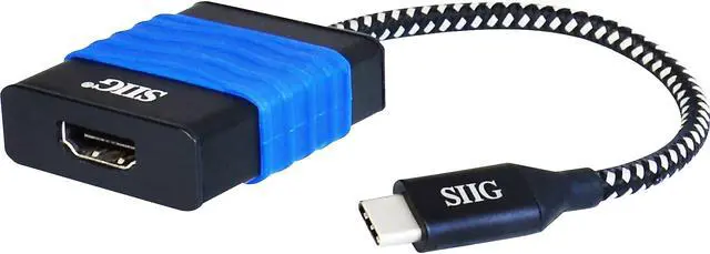 Alt view image 3 of 13 - SIIG Inc. CB-TC0014-S2 USB Type C to HDMI Cable Adapter - Black