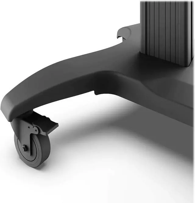 Alt view image 17 of 20 - Kanto MTMA100PL Height Adjustable Mobile TV Stand with Adjustable Shelf for 60-inch to 100-inch TVs