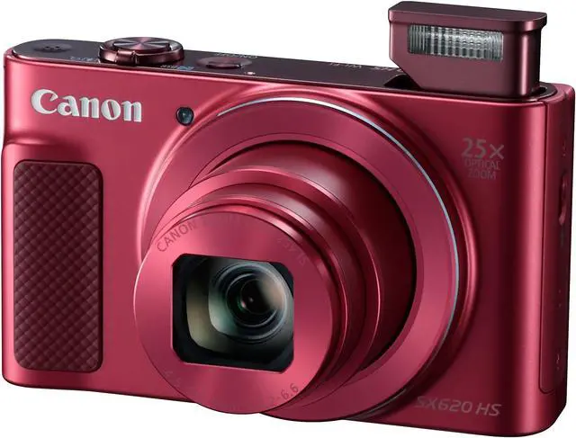 Alt view image 14 of 20 - Canon PowerShot SX620 HS Digital Camera (Red)