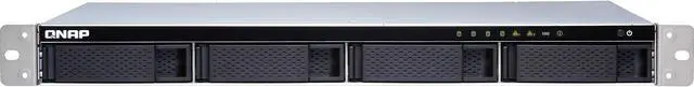 Alt view image 6 of 20 - QNAP TS-431XeU-8G-US 4-bay 1U Short-Depth Rackmount NAS (8GB RAM version) with Builti-in 10 GbE Network