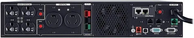 Alt view image 6 of 7 - CyberPower Smart App Sinewave 2200VA Rack/Tower UPS