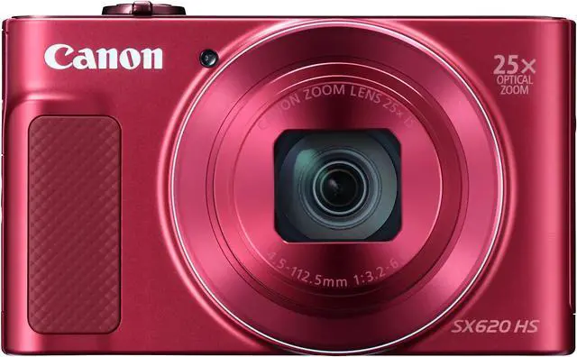 Alt view image 12 of 20 - Canon PowerShot SX620 HS Digital Camera (Red)