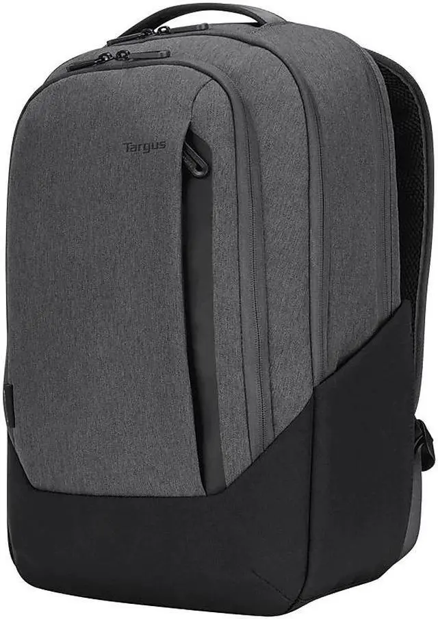 Alt view image 12 of 20 - Targus 15.6" Cypress Hero Backpack with EcoSmart Light Gray