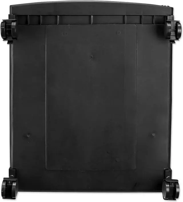 Alt view image 5 of 18 - Storex Single-Drawer Mobile Filing Cabinet 14.75wx18.25dx12.75h Black/Teal