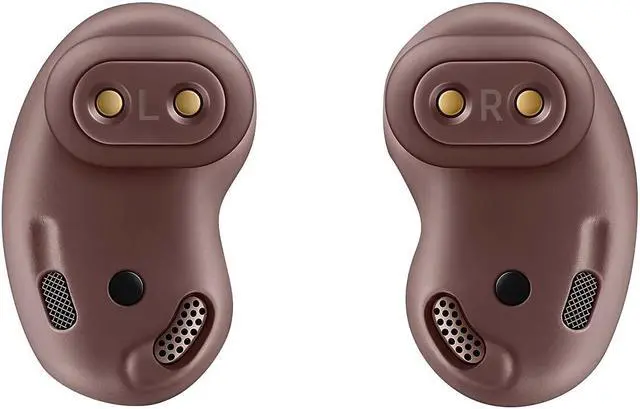 Alt view image 6 of 20 - samsung galaxy buds live, true wireless earbuds w/active noise cancelling (wireless charging case included), mystic bronze (us