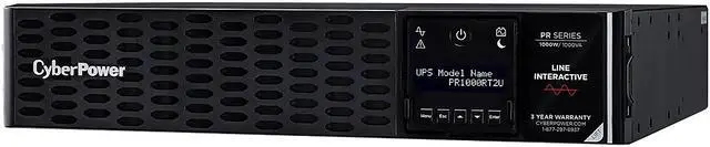 Alt view image 7 of 13 - CyberPower PR1000RT2U Smart App Sinewave UPS