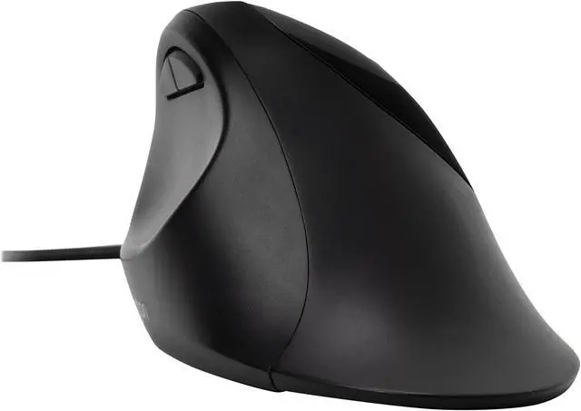 Alt view image 5 of 19 - Kensington Pro Fit K75403WW Black 5 Buttons 1 x Wheel USB Wired Ergo Mouse