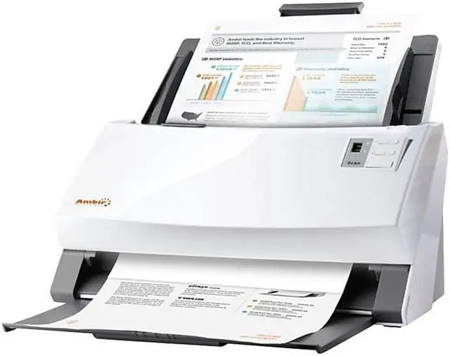 Alt view image 4 of 12 - Ambir Technology ImageScan DS340-AS DS340-AS Duplex ADF Scanner