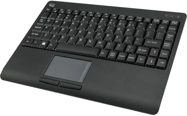 Alt view image 16 of 20 - Adesso SlimTouch 4110 Wireless Mini Touchpad Keyboard