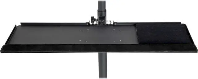 Alt view image 20 of 20 - Tripp Lite Mobile Workstation TV Floor Stand Cart Height-Adjustable 17-32in
