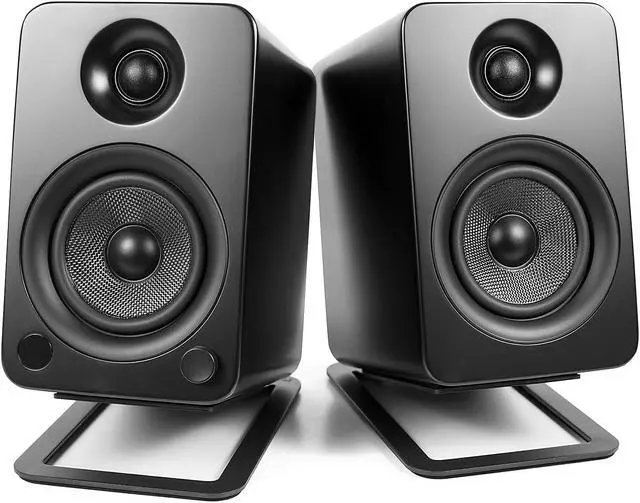 Alt view image 12 of 13 - Kanto S4 Desktop Speaker Stands - Pair (Black)