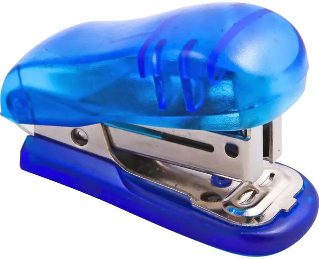Alt view image 11 of 13 - Baumgartens Mini Stapler, Plastic, Translucent Assorted 26510