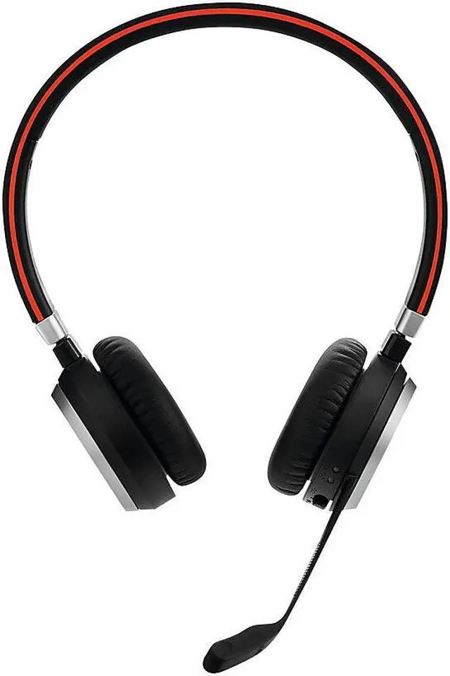 Alt view image 4 of 13 - Jabra Evolve 65+ MS Stereo Wireless Headset / Music Headphones