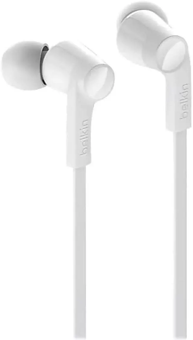 Alt view image 15 of 20 - Belkin SoundForm Wired Earbuds with Lightning Connector (G3H0001btWHT) - White