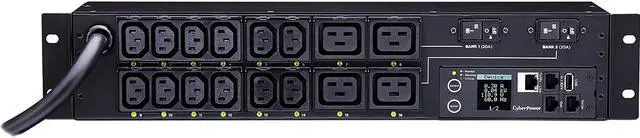 Alt view image 17 of 18 - CyberPower PDU41008 16 Outlet PDU