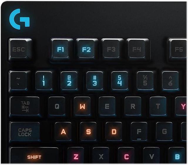 Alt view image 4 of 20 - Logitech G PRO Mechanical Gaming Keyboard, Ultra Portable Tenkeyless Design, Detachable Micro USB Cable, 16.8 Million Color LIGHTSYNC RGB Backlit Keys