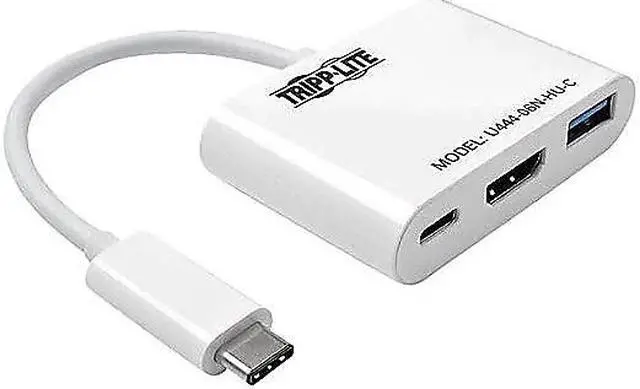 Alt view image 17 of 20 - Tripp Lite USB C to HDMI Multiport Adapter w/PD Charging USB Type C to HDMI (U444-06N-HU-C)