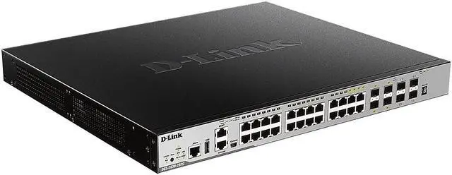 Alt view image 4 of 12 - D-LINK BUSINESS PRODUCTS SOLUTIONS DGS-3630-28PC/SI 24PORT MANAGED L3 POE SWITCH