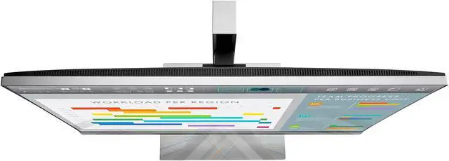 Alt view image 6 of 9 - HP EliteDisplay E243i 23.8" WUXGA 16:10 1920 x 1200 IPS DisplayPort HDMI VGA VESA Tilt Swivel Pivot Height Adjust Anti-Glare Monitor