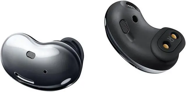 Alt view image 8 of 20 - Samsung Galaxy Buds Live True Wireless Earbuds Headphones - Mystic Black
