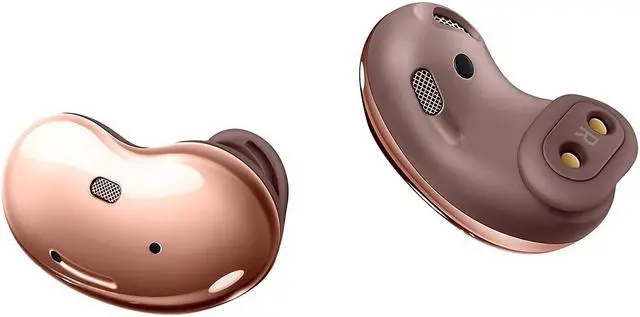 Alt view image 8 of 20 - samsung galaxy buds live, true wireless earbuds w/active noise cancelling (wireless charging case included), mystic bronze (us