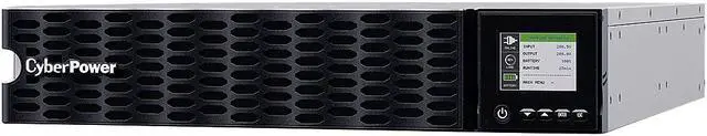 Alt view image 7 of 9 - CyberPower OL6KRTHD Smart App Online UPS Systems - 6000VA/6000W, 200 - 240 VAC, Hardwire Terminal (NEMA L6-30P power cord included), 2U, Rack / Tower, Sine Wave, 4 Outlets, LCD, PowerPanel® Business