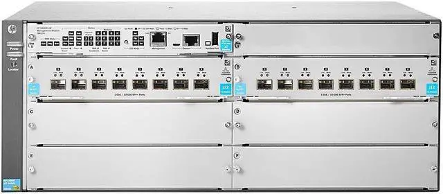 Alt view image 8 of 11 - HP 5406R 16-port SFP+ (No PSU) v3 zl2 Modular 10 Gigabit Ethernet Switch