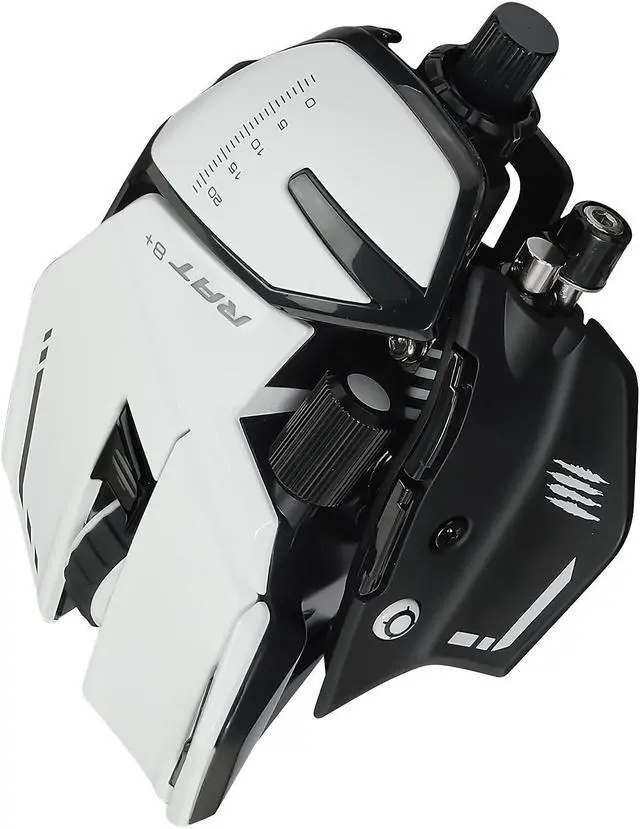 Alt view image 12 of 16 - MAD CATZ R.A.T. 8+ Optical Gaming Mouse - White (MR05DCAMWH00)