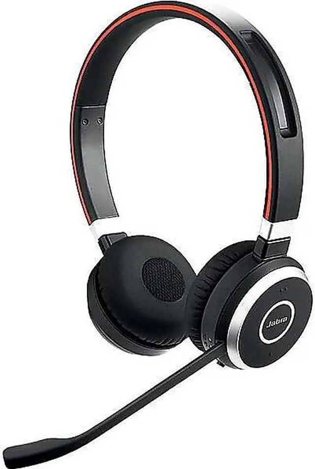 Alt view image 6 of 13 - Jabra Evolve 65+ MS Stereo Wireless Headset / Music Headphones