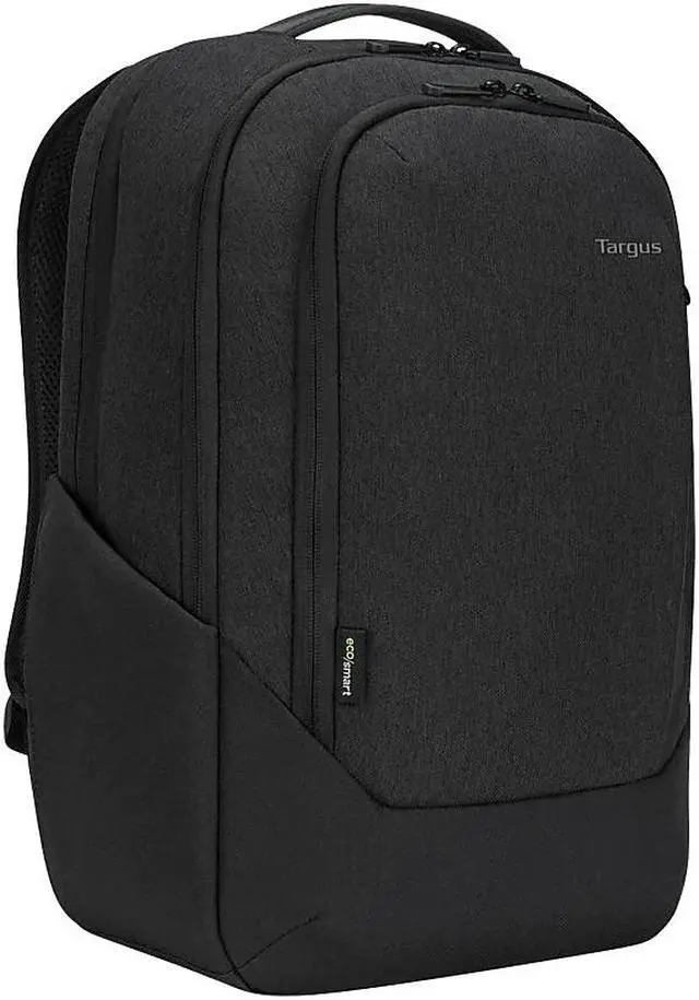 Alt view image 2 of 9 - Targus Cypress Hero TBB586GL Carrying Case (Backpack) with EcoSmart for 15.6" Notebook - Black - 12" Height x 19.7" Width x 5.3" Depth - 5.28 gal Volume Capacity