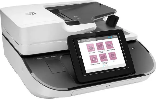 Alt view image 4 of 11 - HP Digital Sender Flow 8500 Fn2 Document Scanner Document Scanner