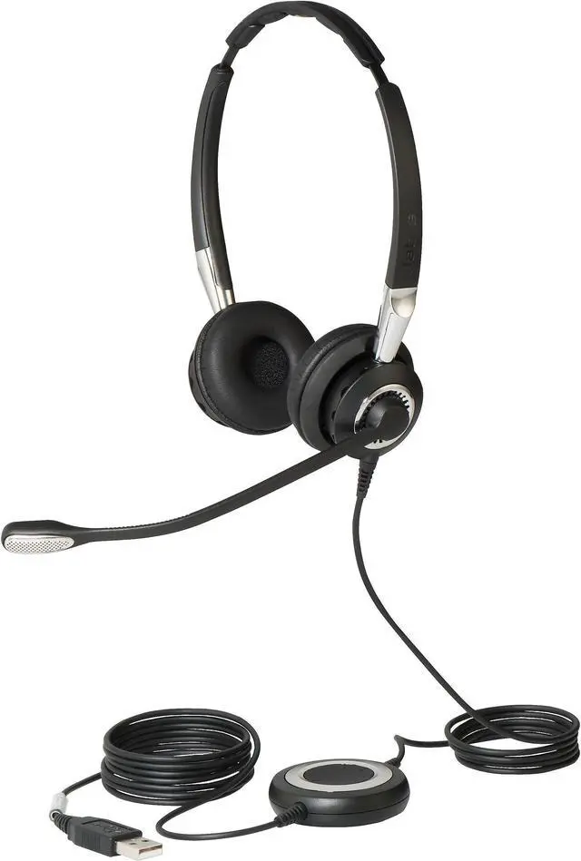 Alt view image 3 of 8 - JABRA BIZ 2400 II DUO USB NC