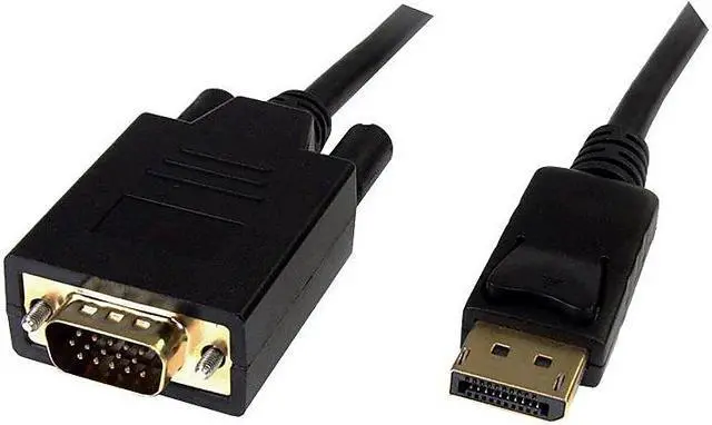 Alt view image 6 of 6 - 4XEM 6Ft DisplayPort To VGA M/M Adapter Cable