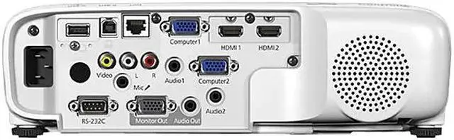 Alt view image 5 of 13 - Epson PowerLite 982W WXGA 3LCD Classroom Projector 4200 lumens, V11H987020