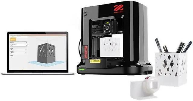 Alt view image 12 of 15 - da Vinci Mini Wireless 3D Printer-6"x6"x6" Volume (Includes: 300g Filament, PLA/Tough PLA/PETG/Antibacterial PLA) Upgradable to print Metallic/Carbon PLA