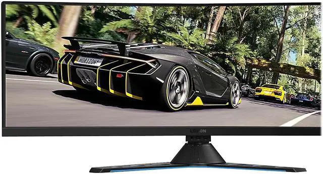 Alt view image 9 of 20 - Lenovo Legion Y44w-10 43.4 Inch  WLED Ultra-wide Curved Panel HDR Gaming Monitor With Speaker