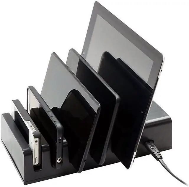 Alt view image 7 of 11 - VisionTek 5 Device Charging Station (900855)