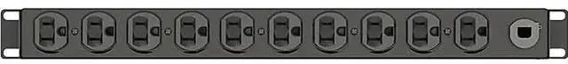 Alt view image 5 of 7 - Vertiv Geist Basic Rack PDU - Data Center PDU - (10) NEMA 5-15R| NEMA 5-15P rPDU VP9562
