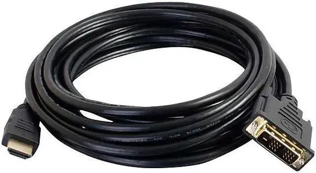 Alt view image 10 of 20 - Cables To Go C2G 42516 2 Meter HDMI to DVI Adapter Cable Cord
