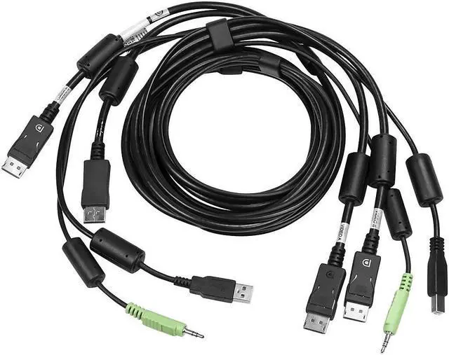 Alt view image 3 of 7 - Avocent keyboard / video / mouse / audio cable - 6 ft