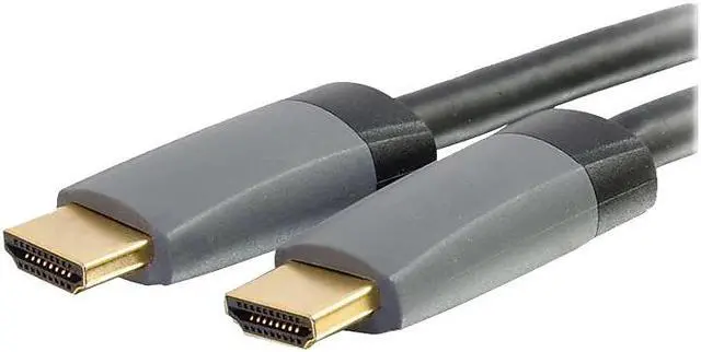 Alt view image 4 of 7 - C2G 50627 Select 4K UHD High Speed HDMI Cable (60Hz) with Ethernet M/M, In-Wall CL2-Rated, Black (6 Feet, 1.82 Meters)