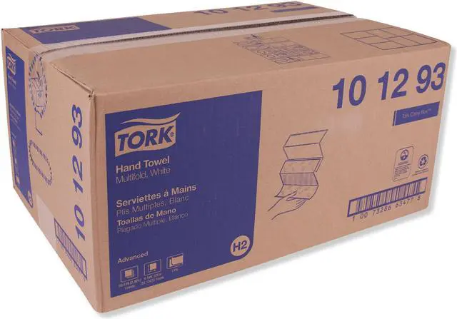 Alt view image 2 of 8 - Tork Multifold Paper Towels 9.13 x 9.5 3024/Carton 101293