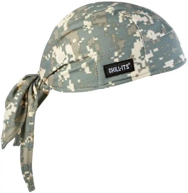 Alt view image 3 of 17 - Ergodyne Chill-Its Stars & Stripes Dew Rag 12477