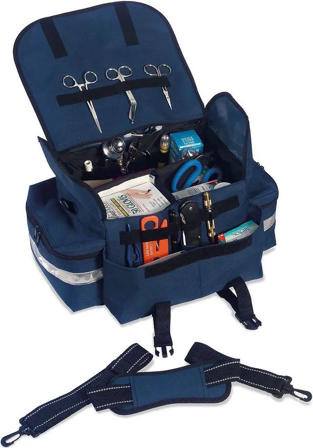 Alt view image 3 of 9 - ERGODYNE GB5005 Duffel Bag, Nylon, 30 in L, 15 in W, Red