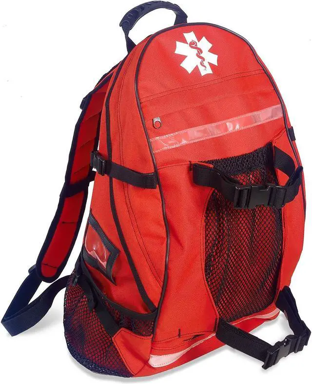 Alt view image 3 of 4 - ERGODYNE GB5243 Backpack, Polyester, 12 in L, 7 in W, Blue