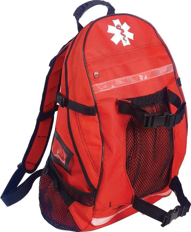 Alt view image 4 of 4 - ERGODYNE GB5243 Backpack, Polyester, 12 in L, 7 in W, Blue