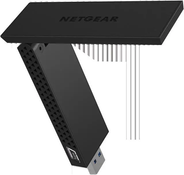 Alt view image 14 of 15 - NETGEAR AC1200 Wi-Fi USB Adapter High Gain Dual Band USB 3.0 (A6210)
