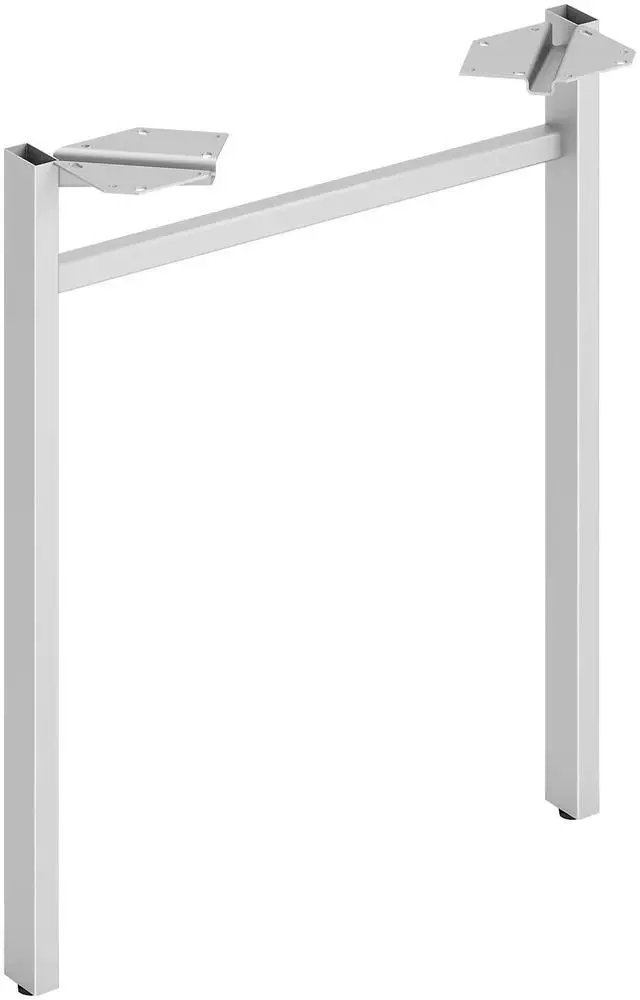 Main image of HON Mod 24" U-Shaped Desk Base Silver LPLLEG24USVR