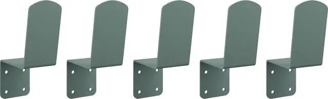 Main image of HON 7.5" x 4.5" Textured Titanium Door Pull 5/Pack ARMPULL5P8V